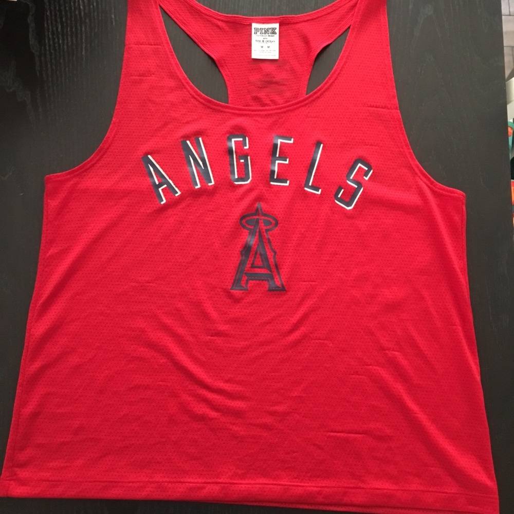 PINK Victoria’s Secret Angels Baseball tank
